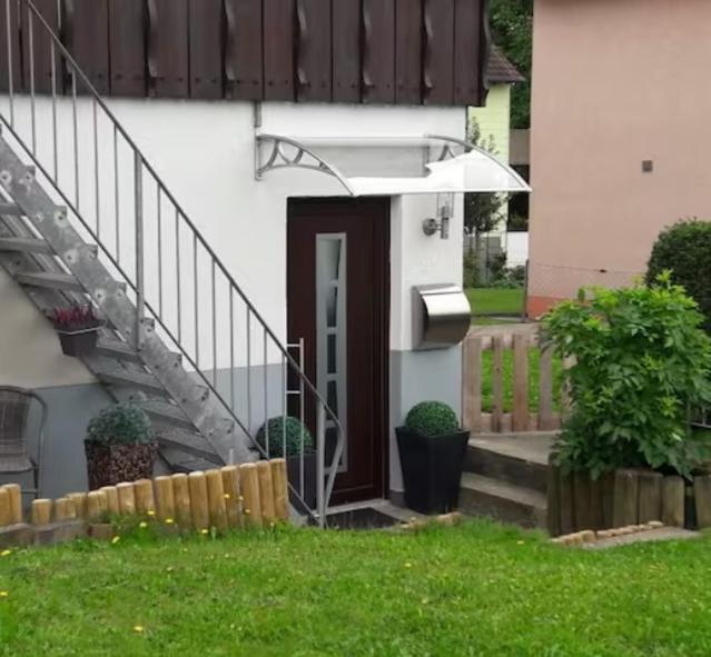 Schoene Ferienwohnung Lehrberg Exterior photo
